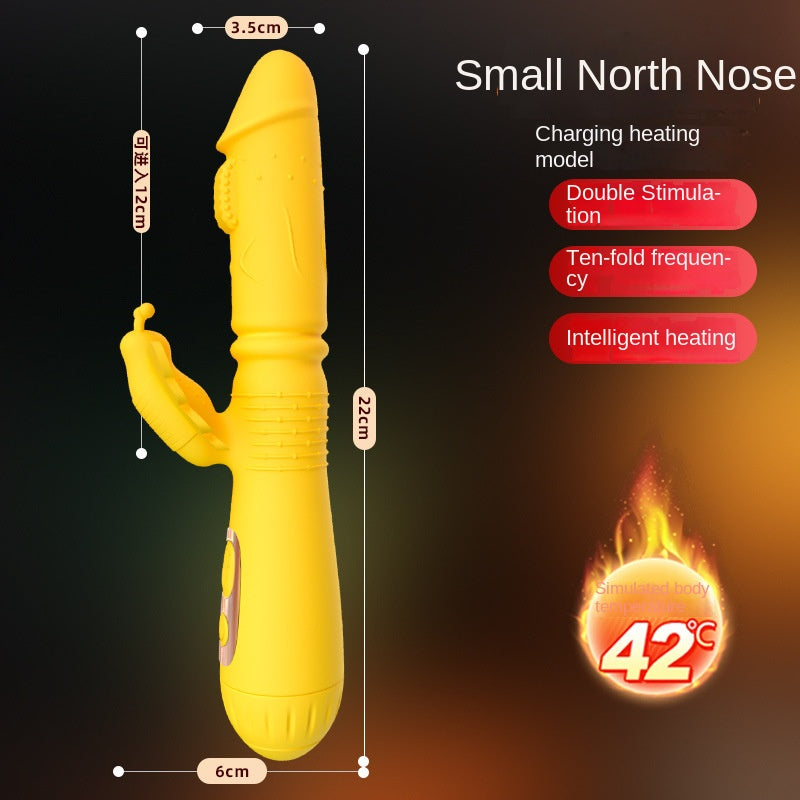 【Toy for women】 Women's Masturbation Device Adult Sex Sex Product Vibration MassageavVibration Electric Heating Tongue Licking Sex Toy