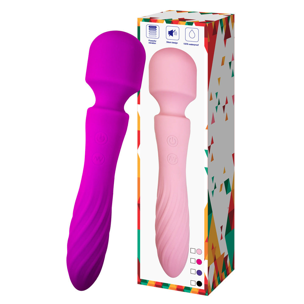 【Toy for women】New Double-Headed Vibrator Female Device Take out and Insert Vibration Men and Women Flirting Massage Sex Product