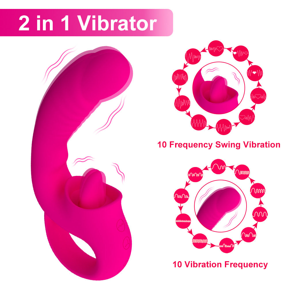 【Toy for women】Color Lure2Generation Vibrating Spear Multi-Frequency Vibrator Female Device Adult Sex Product Sex ProductsavGreat