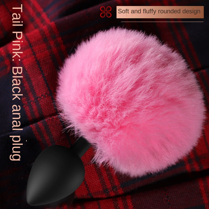 【Toy for women】 Adult Sex Toys Fox Tail Silicone Butt Plug Going outsmToy Anal Masturbation Device