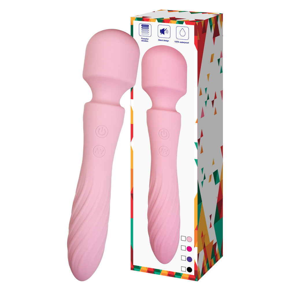 【Toy for women】New Double-Headed Vibrator Female Device Take out and Insert Vibration Men and Women Flirting Massage Sex Product