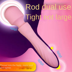 【Toy for women】New Double-Headed Vibrator Female Device Take out and Insert Vibration Men and Women Flirting Massage Sex Product