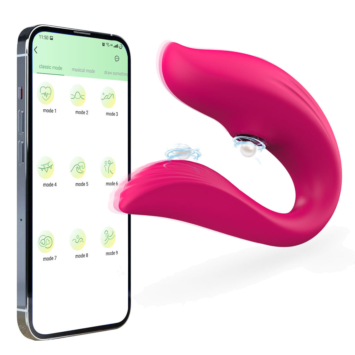 【Toy for women】APPRemote Remote Control for WomenGPoint Massage Wearable Adult Sex Product