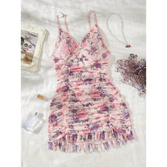 【Sexy clothing】Sexy Pajamas Fashion Printing Seduction Nightdress Hot-Selling New Arrival Dress